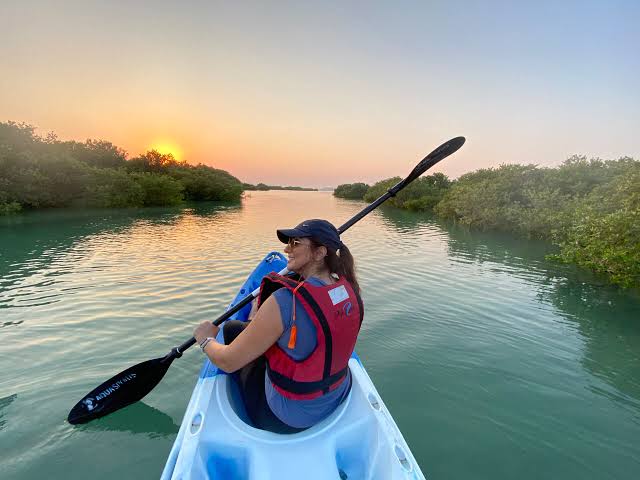 Purple Island in Kayaking