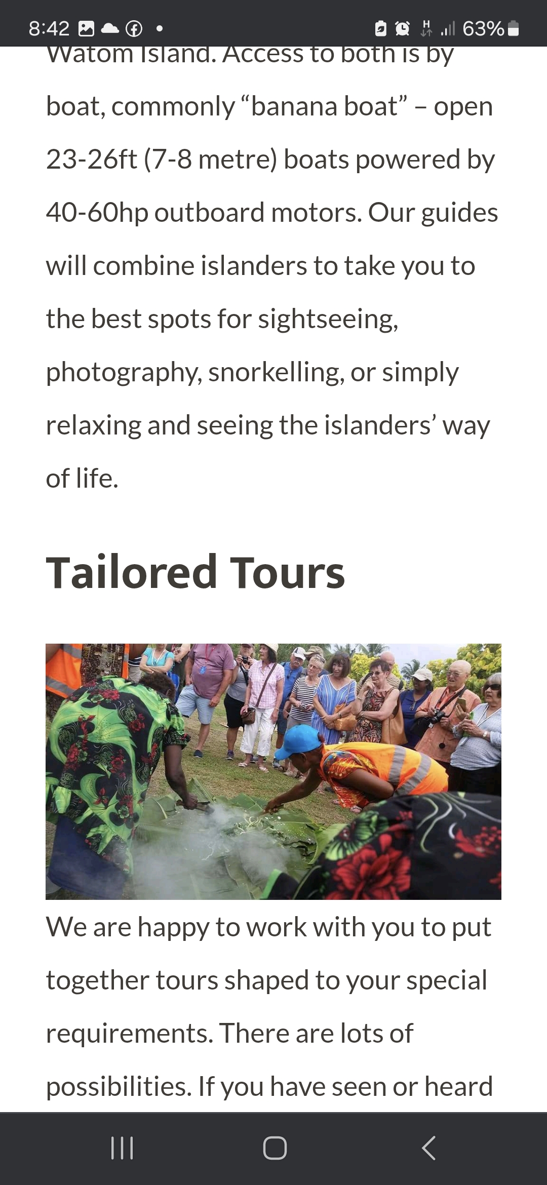 RABAUL SCENIC TOURS