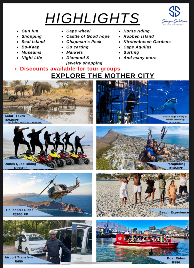 Shogoe Shuttles and Tours