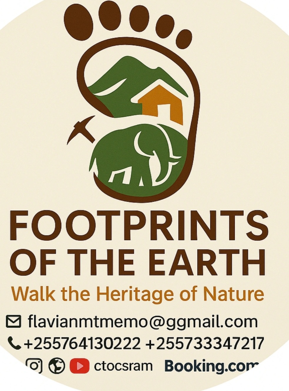 Footprints of the earth