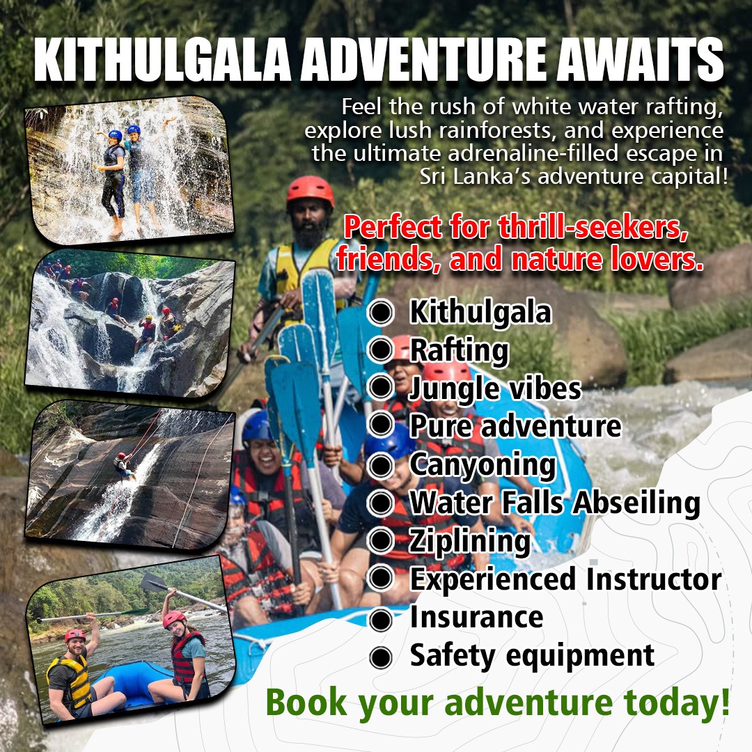 ADVENTURE LK WHITE WATER RAFTING KITULGALA SRI LANKA