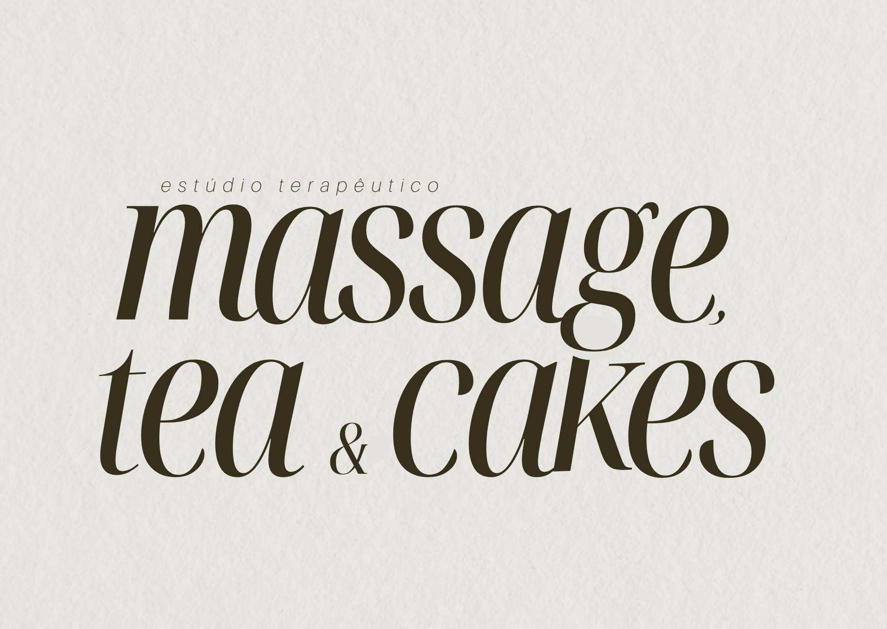 Massage Tea & Cakes
