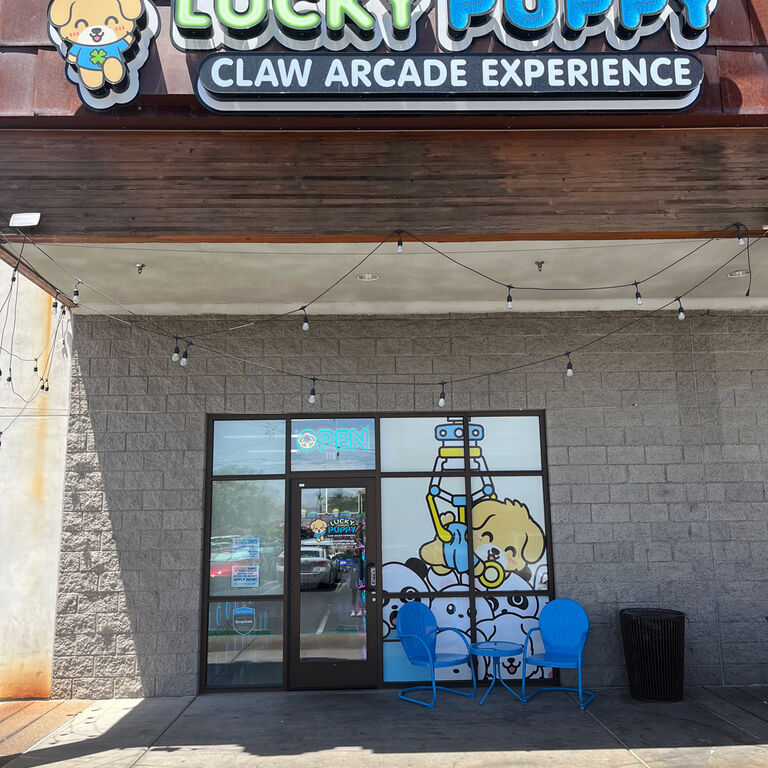 Lucky Puppy Claw Machine Arcade