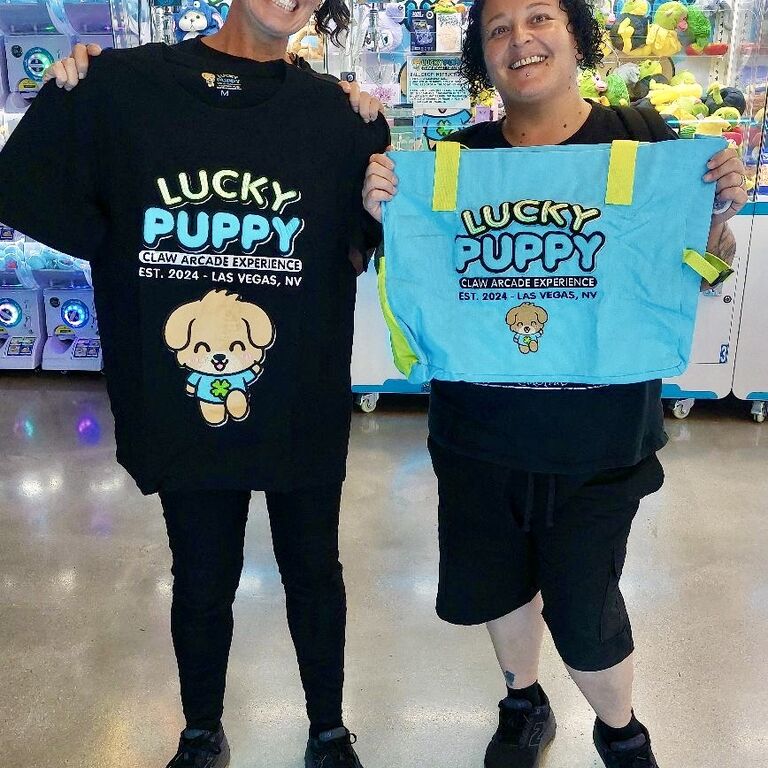 Lucky Puppy Claw Machine Arcade