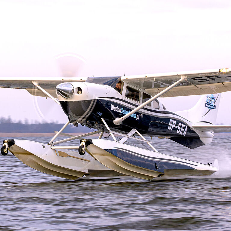 Scenic flights over Baltic Sea