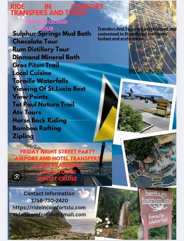 Ride in comfort transfers and tours