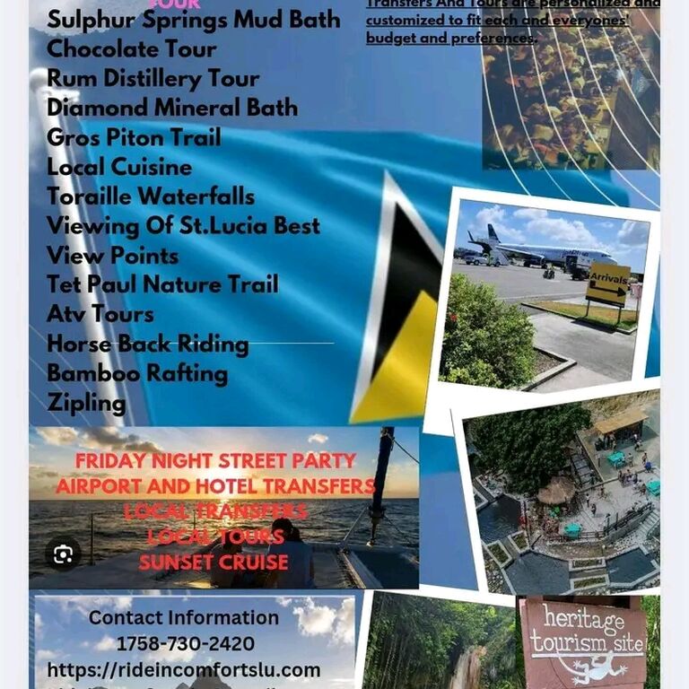Ride in comfort transfers and tours