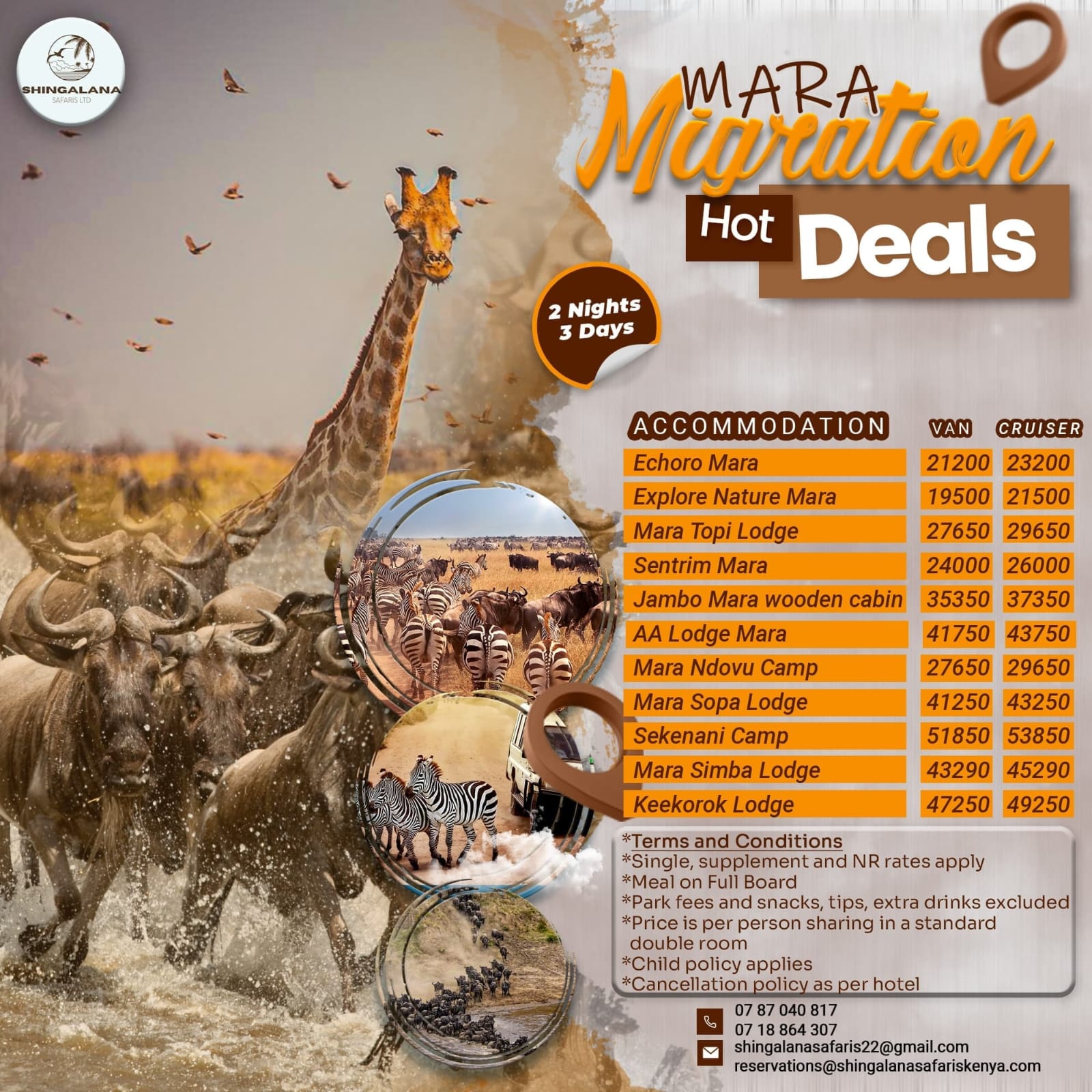 Shingalana Safaris Ltd