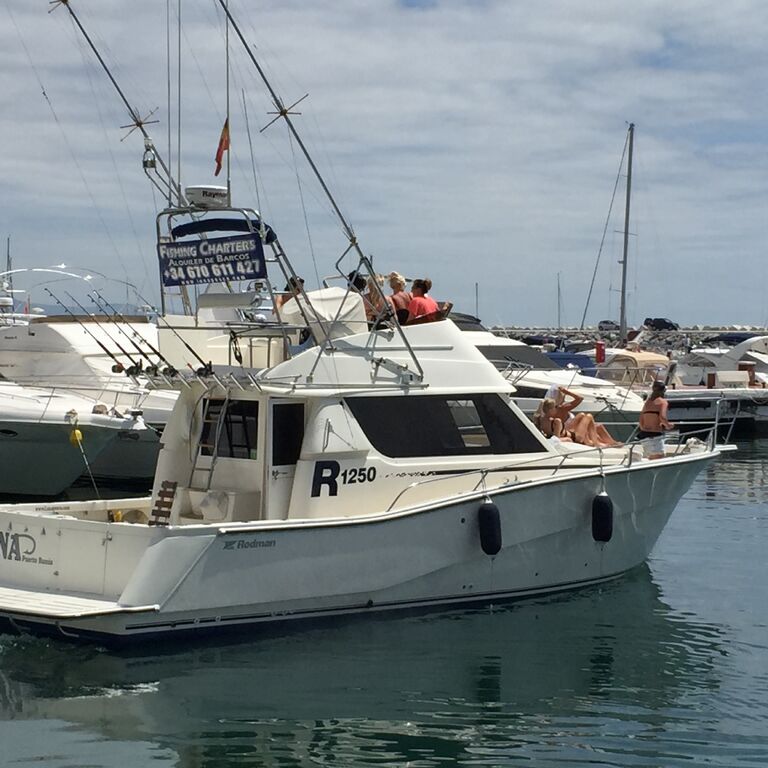 Luna fishing charters in Marbella Malaga