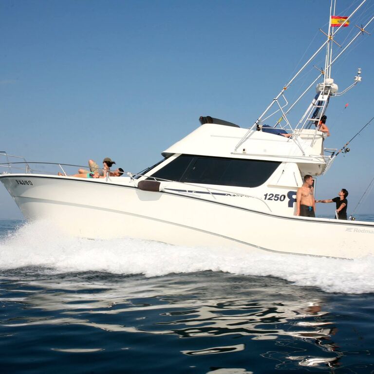 Luna fishing charters in Marbella Malaga