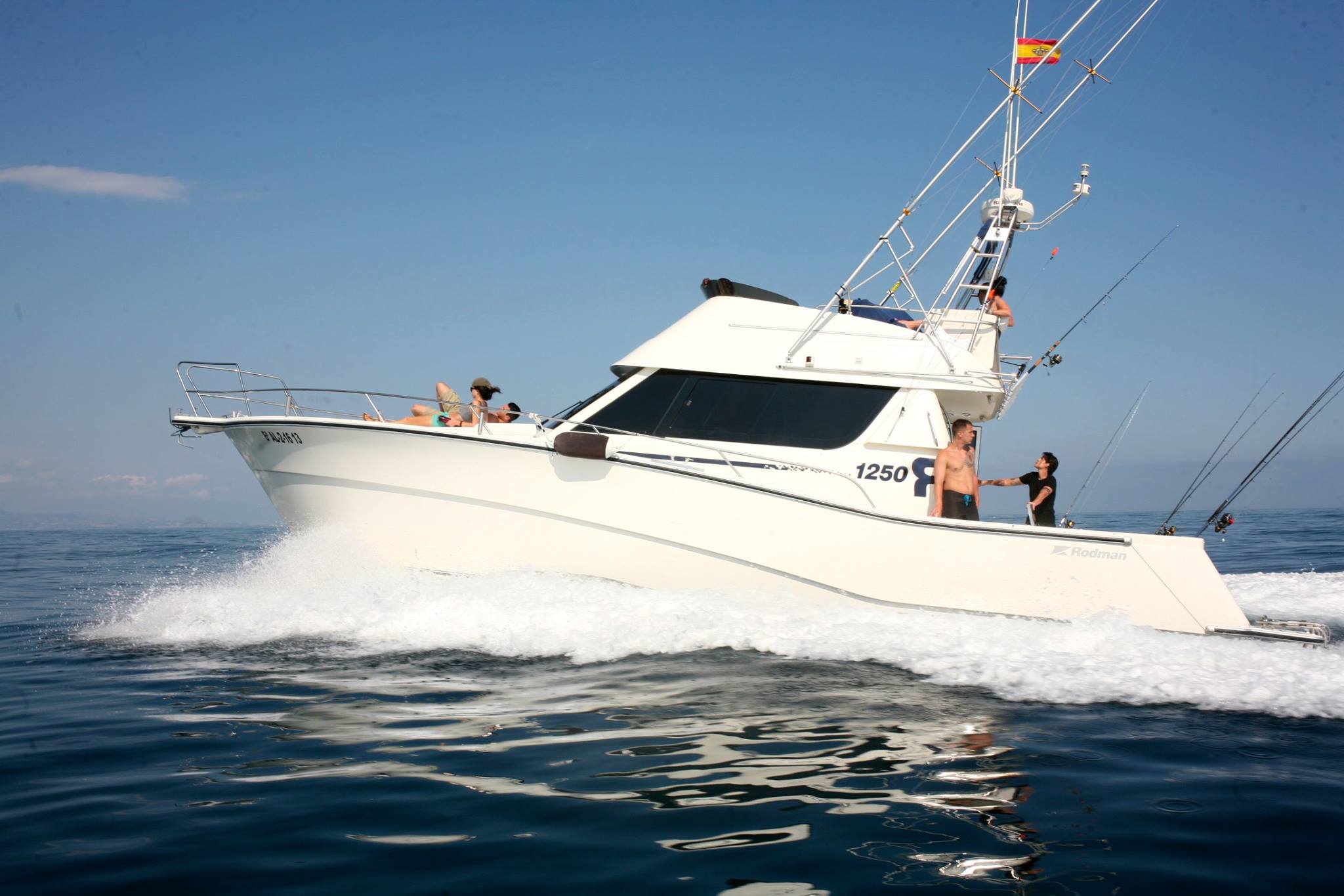 Luna fishing charters in Marbella Malaga