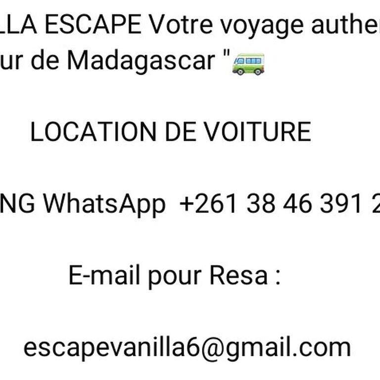Vanilla Escape