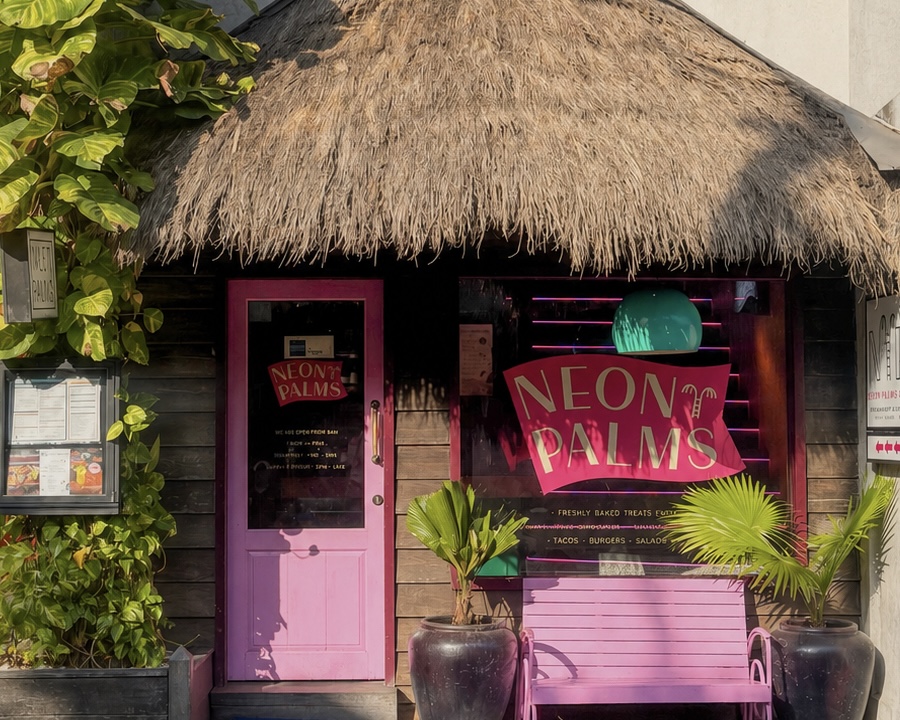 Neon Palms