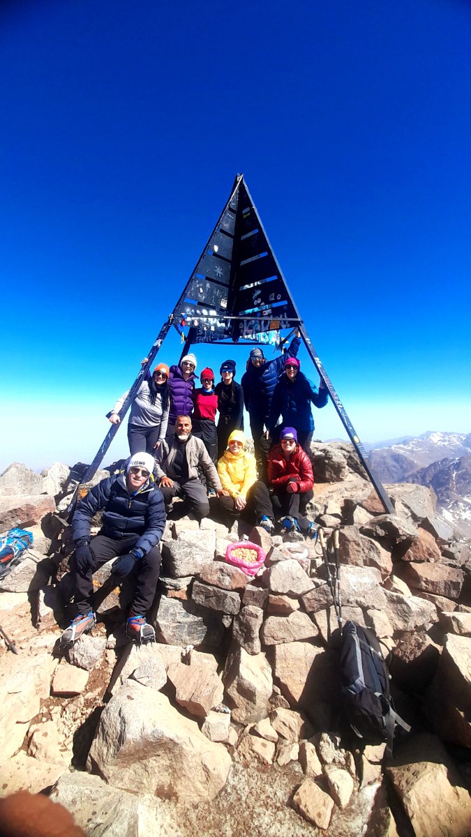 Toubkal climbing