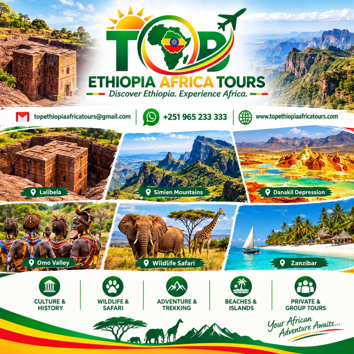 Top Ethiopia Africa Tours