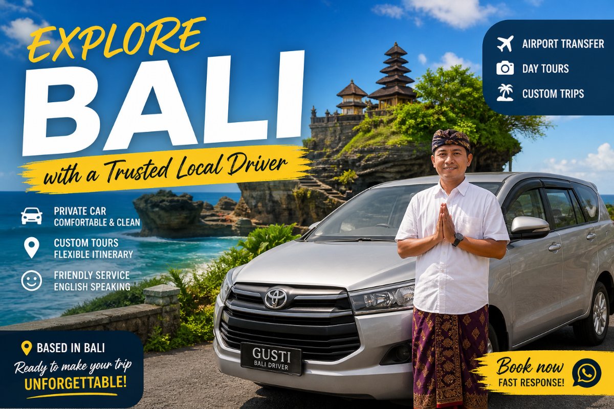 Gusti tusan Bali driver