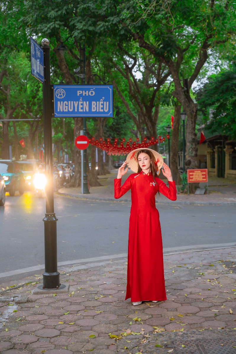Thamera Ao Dai Photos Hanoi