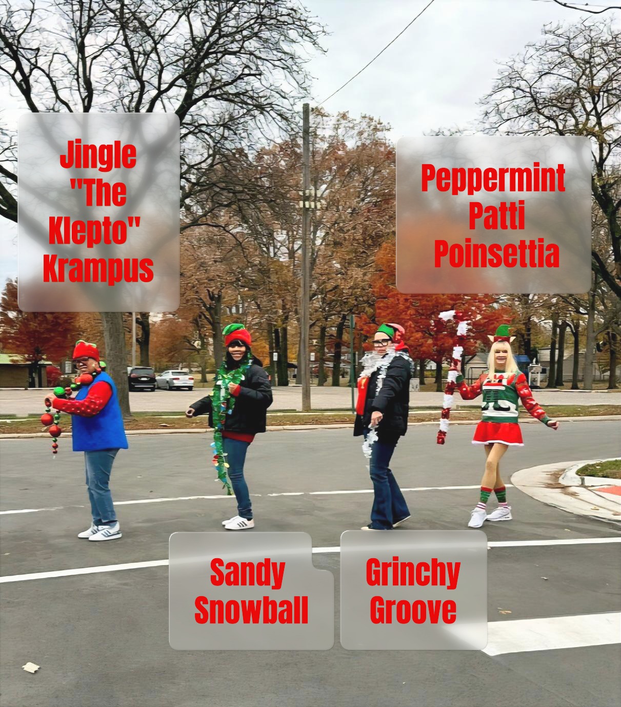 Ho Ho Holiday Homicide Tour of Ferndale