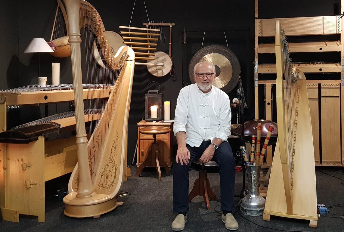 Luc Vanlaere Harpist Concert
