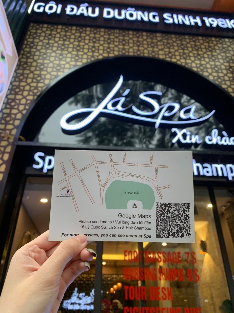 Lá Spa 16 - Massage Gội đầu dưỡng sinh