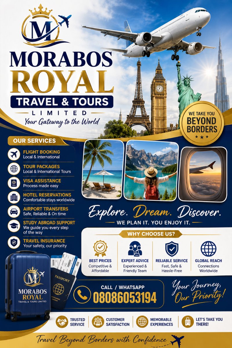 Morobos royal travel and tours