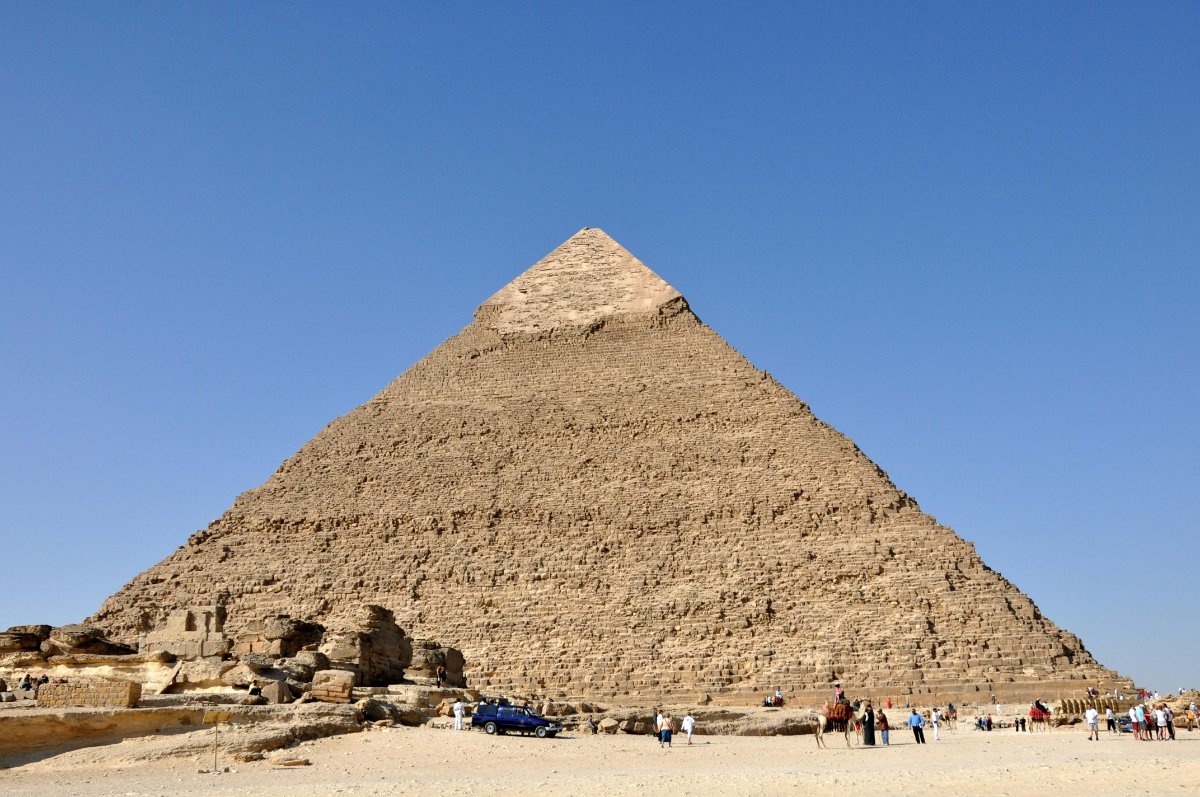 Pyramids  and the sphinx