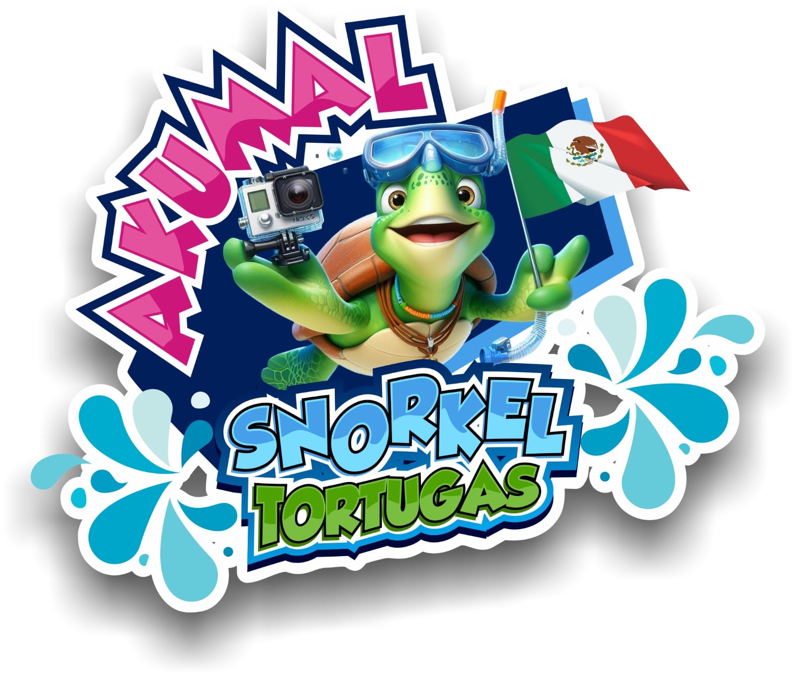 Akumal snorkel tortugas