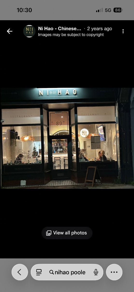 Nihao Chinese restaurant, bar