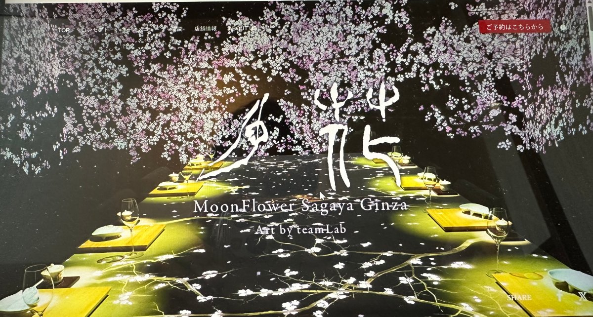 MoonFlower SagayaGinza Art by
