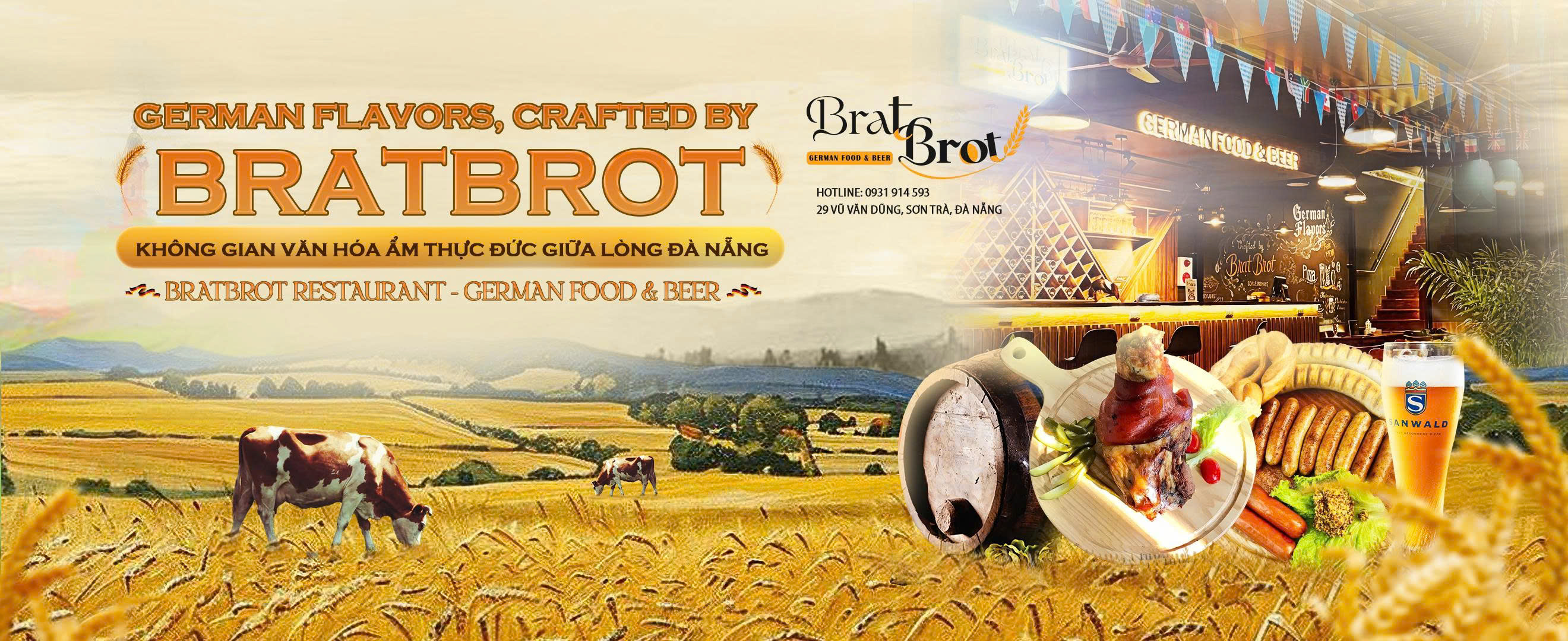 BRATBROT-GERMAN FOOD&BEER RES.