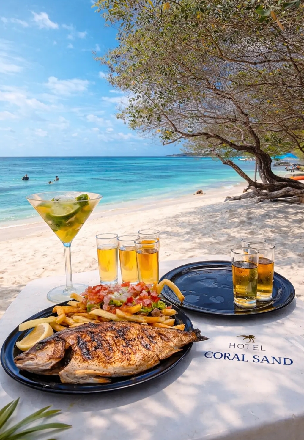 Dia de playa hotel coral sand