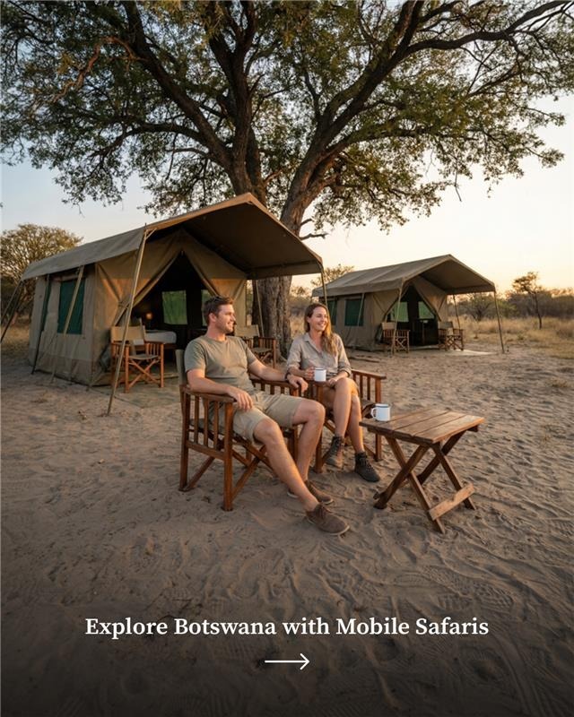 7-Day Moremi and Khwai Safari