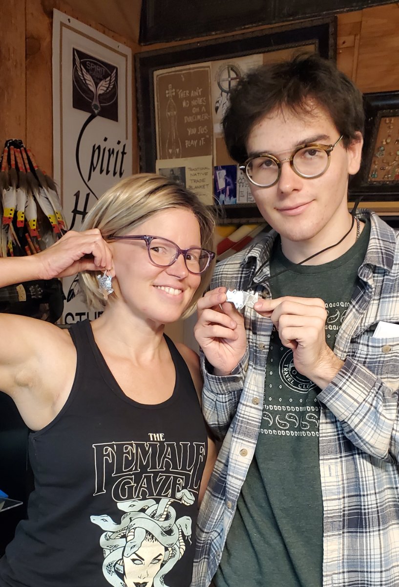 Metalsmithing in Rustic Studio
