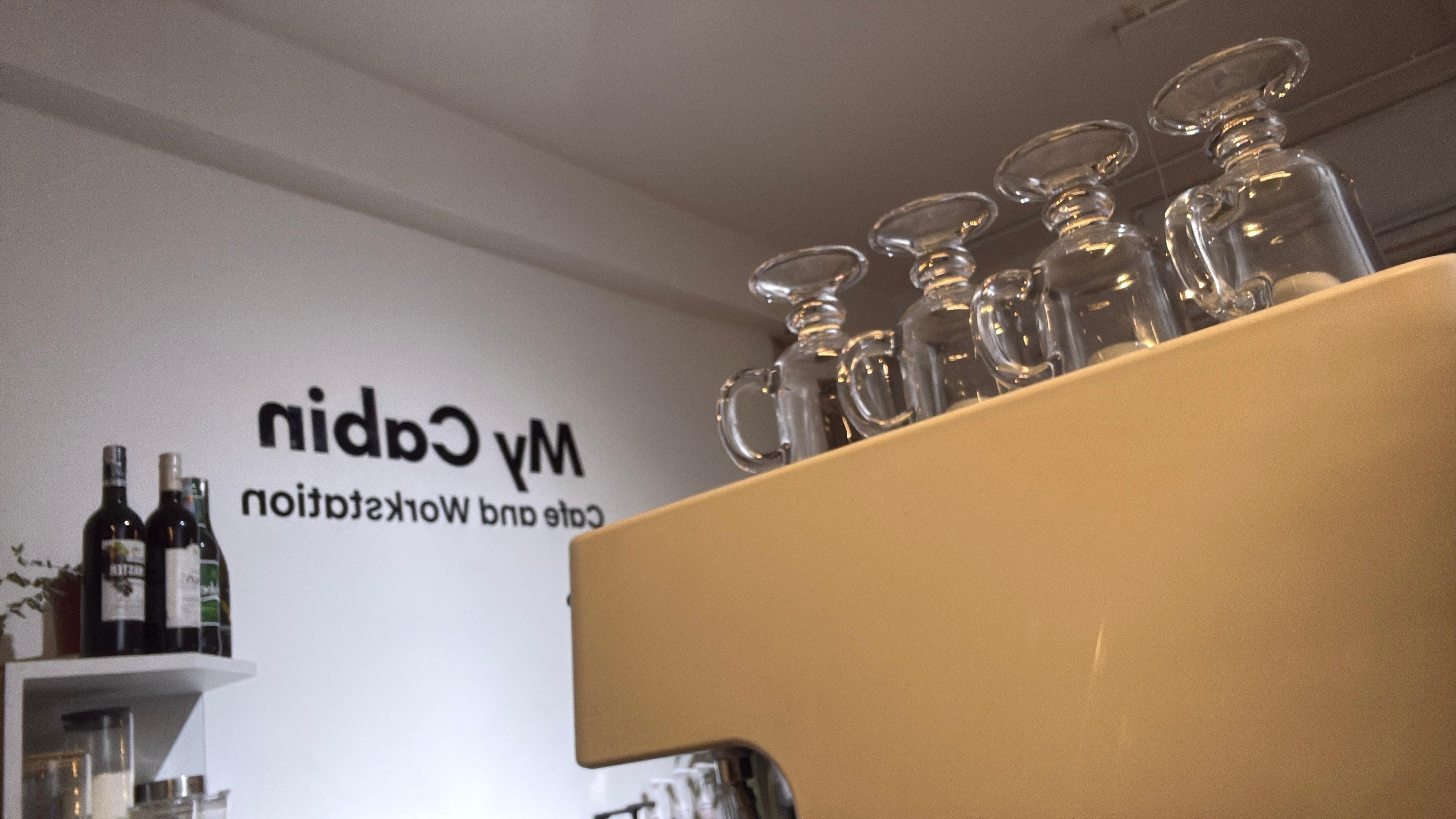 My cabin cafe and workstation