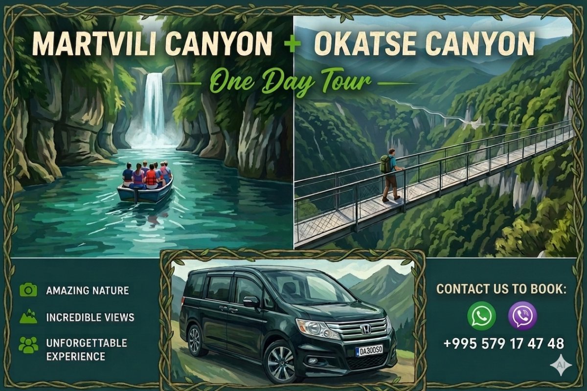 Martvili & Okatse Canyons
