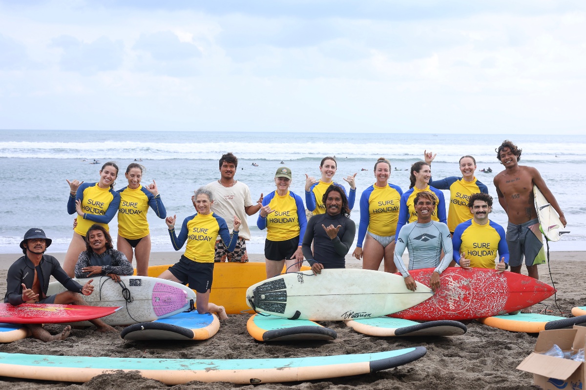 Surf holiday bali