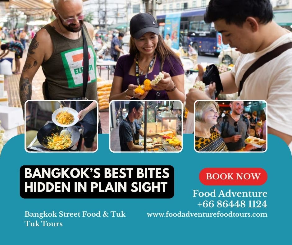 Bangkok Tuk Tuk Food Tour By Night