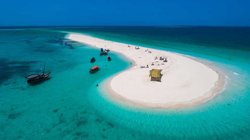 Prison Island + sand bank picnic