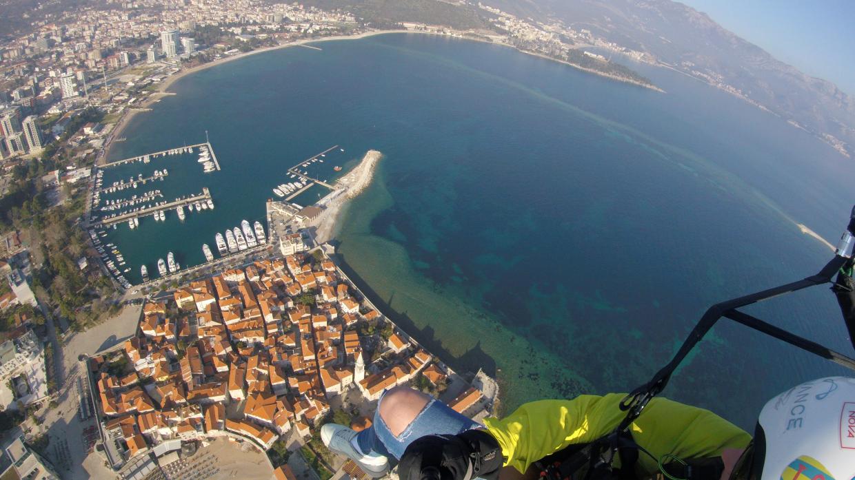 Budva Paragliding Montenegro