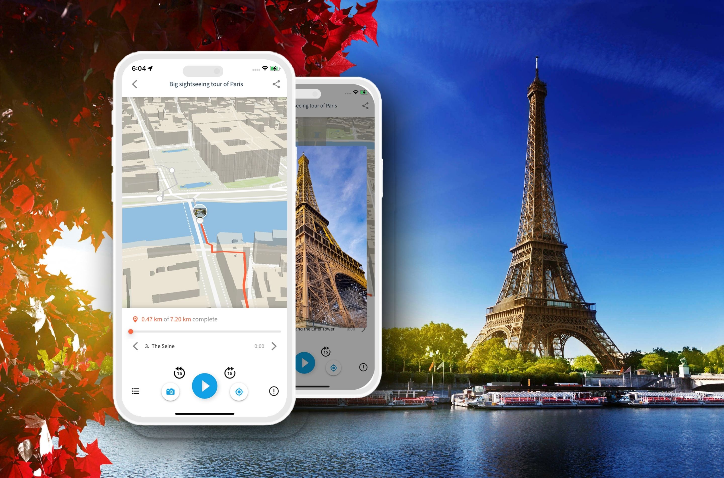 TouringBee Audio Guides App - Paris
