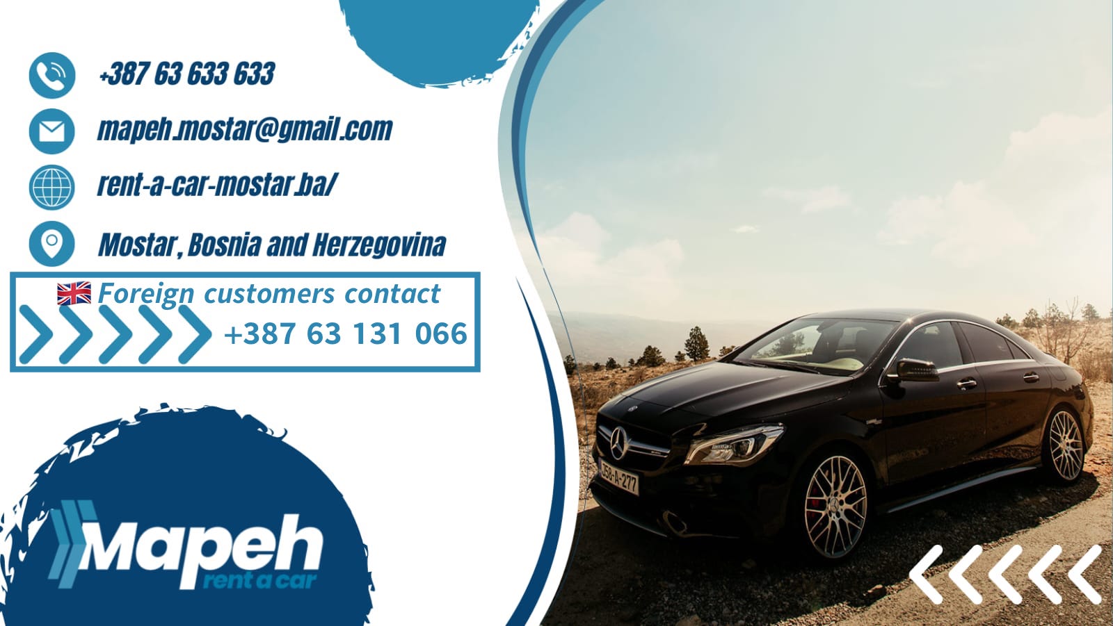 Mapeh Rent a Car Mostar