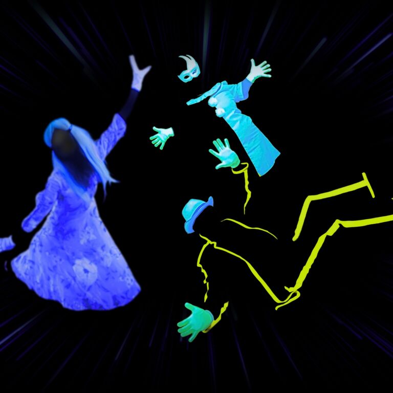 HILT black light theatre Prague