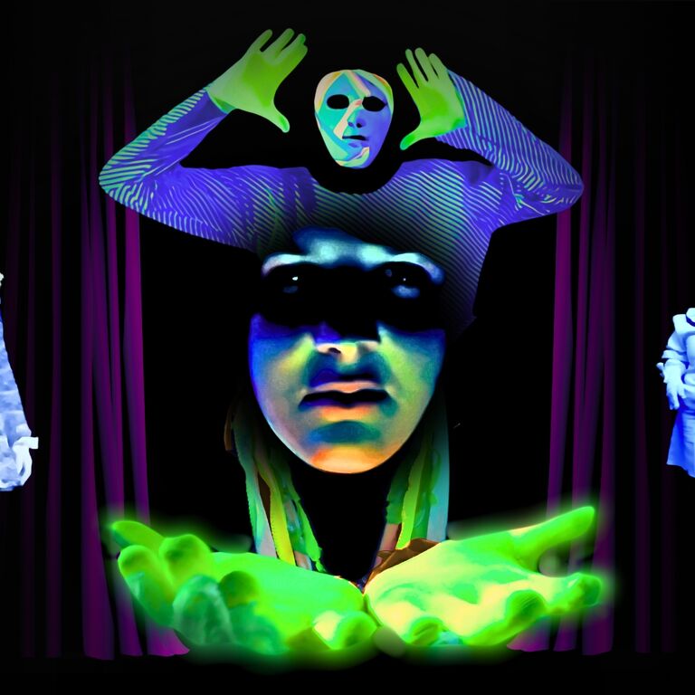 HILT black light theatre Prague
