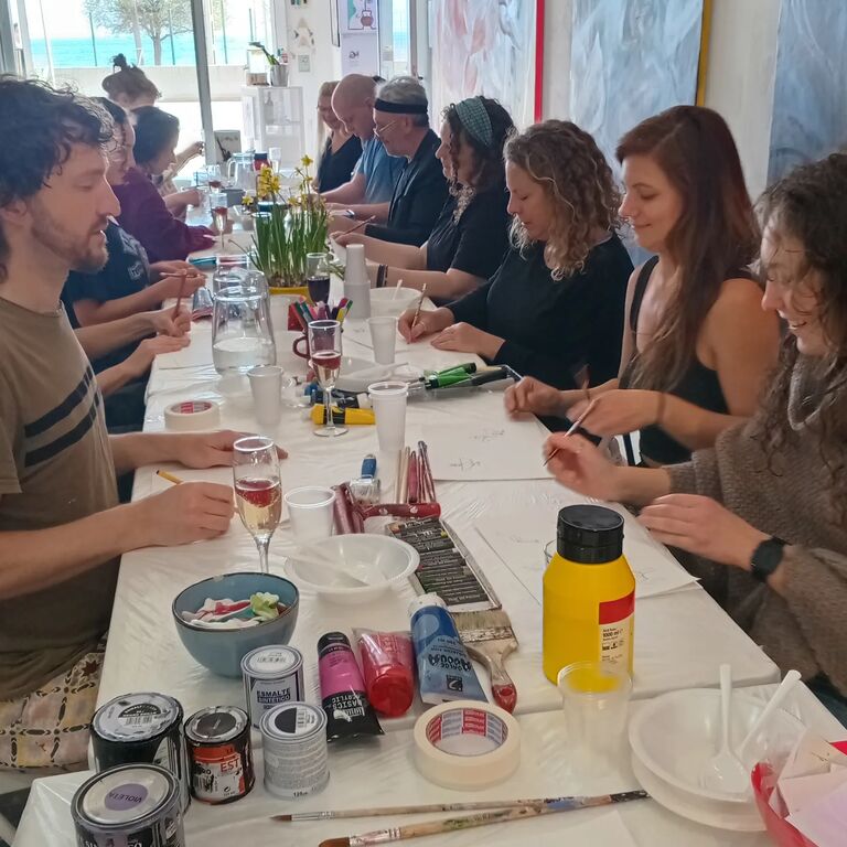 'FANTASTIC ABSTRACT PAINTING WORKSHOP'