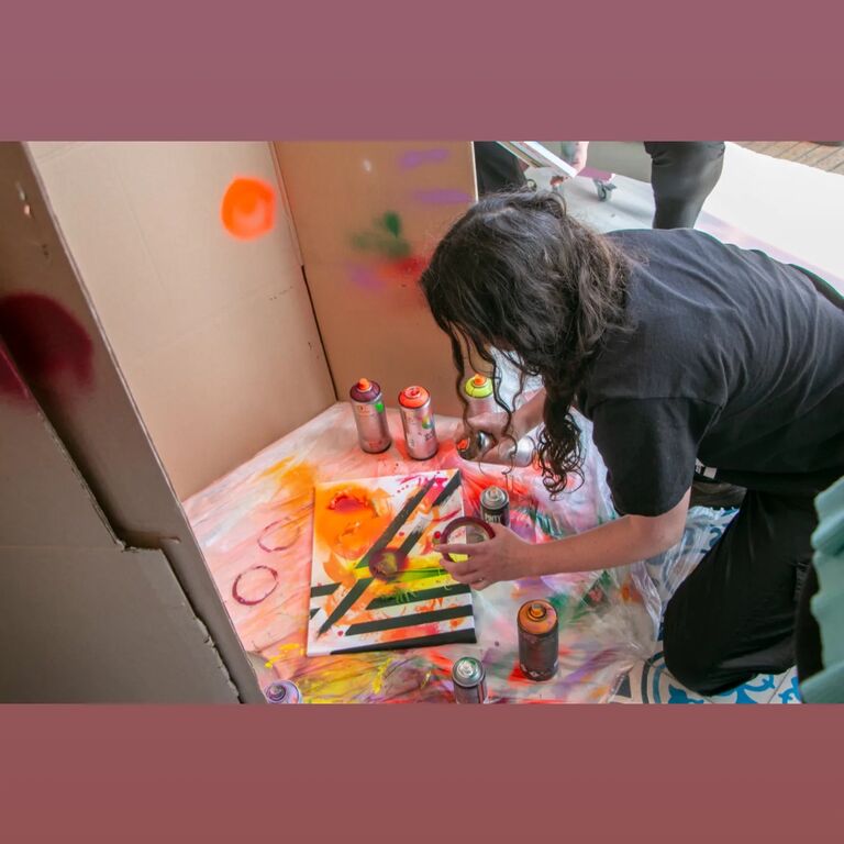 'FANTASTIC ABSTRACT PAINTING WORKSHOP'