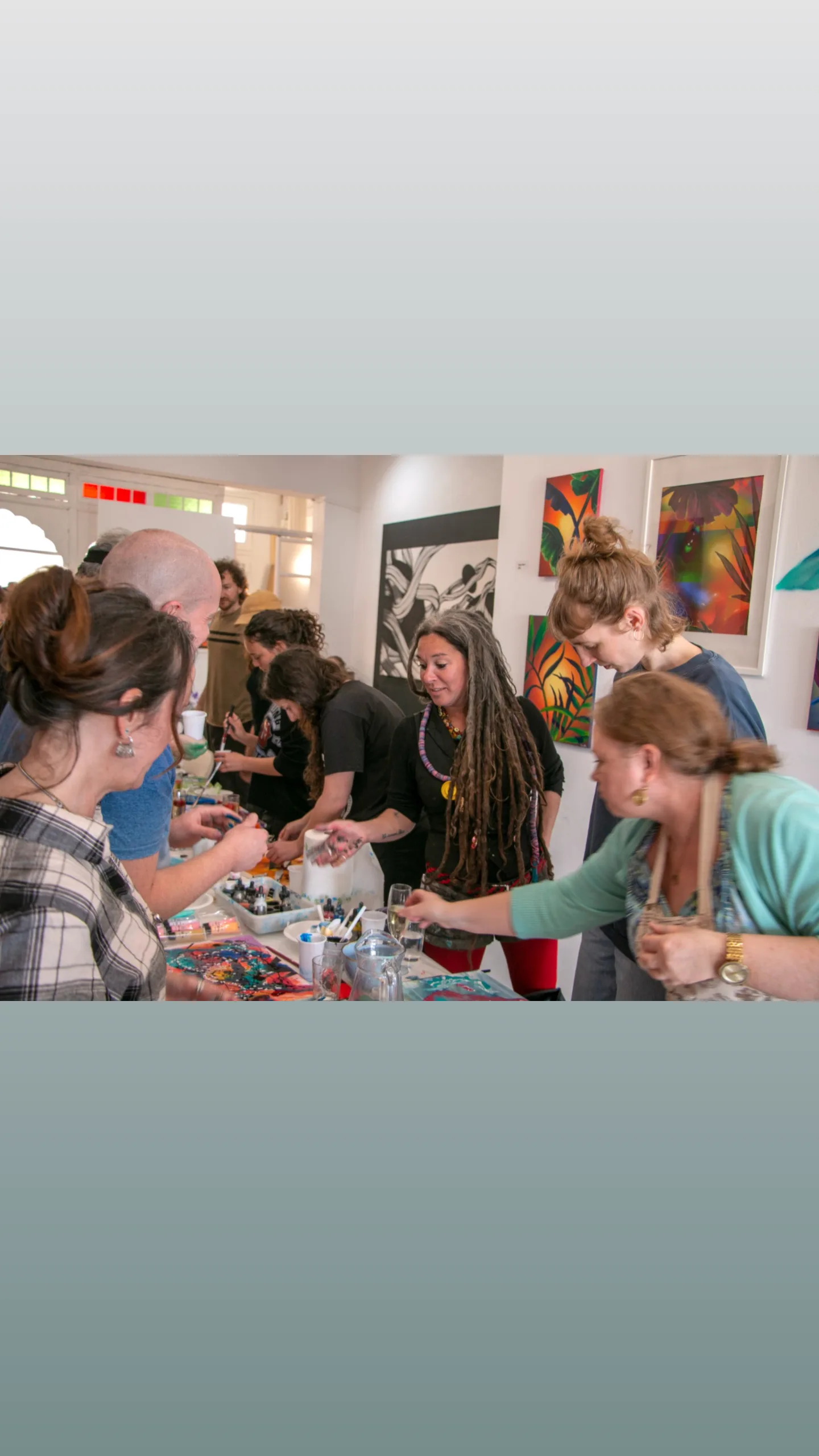 'FANTASTIC ABSTRACT PAINTING WORKSHOP'