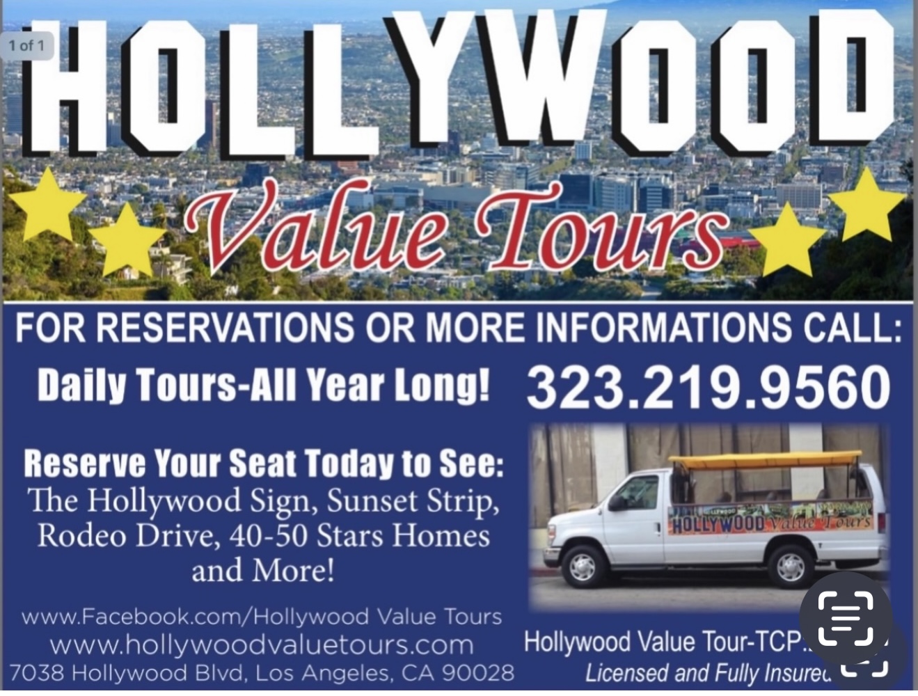 Hollywood Value Tours LLC