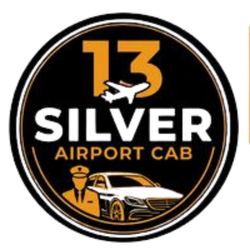 13 Silver Airport cab