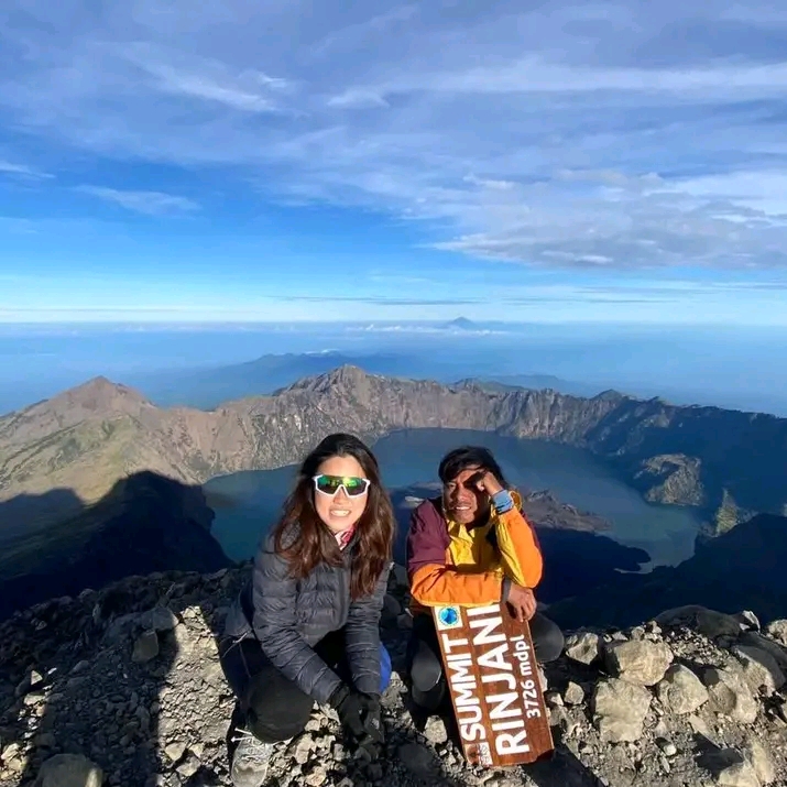 Trekking to Rinjani