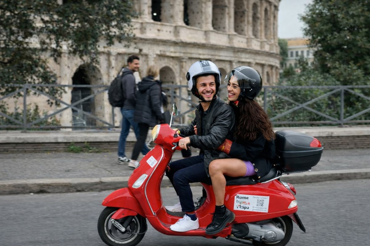 Rome by Vespa